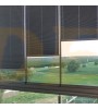 Blackout Antrasit Plise Perde Cam Balkon Pimapen Ofis Perdesi